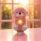 Heartbeat & Light-Up Plush Toy