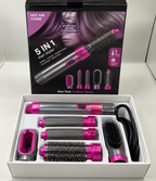 5-in-1 Hot Air Brush Hair Styler – Dryer, Curler, Volumizer & Smoothing Brush