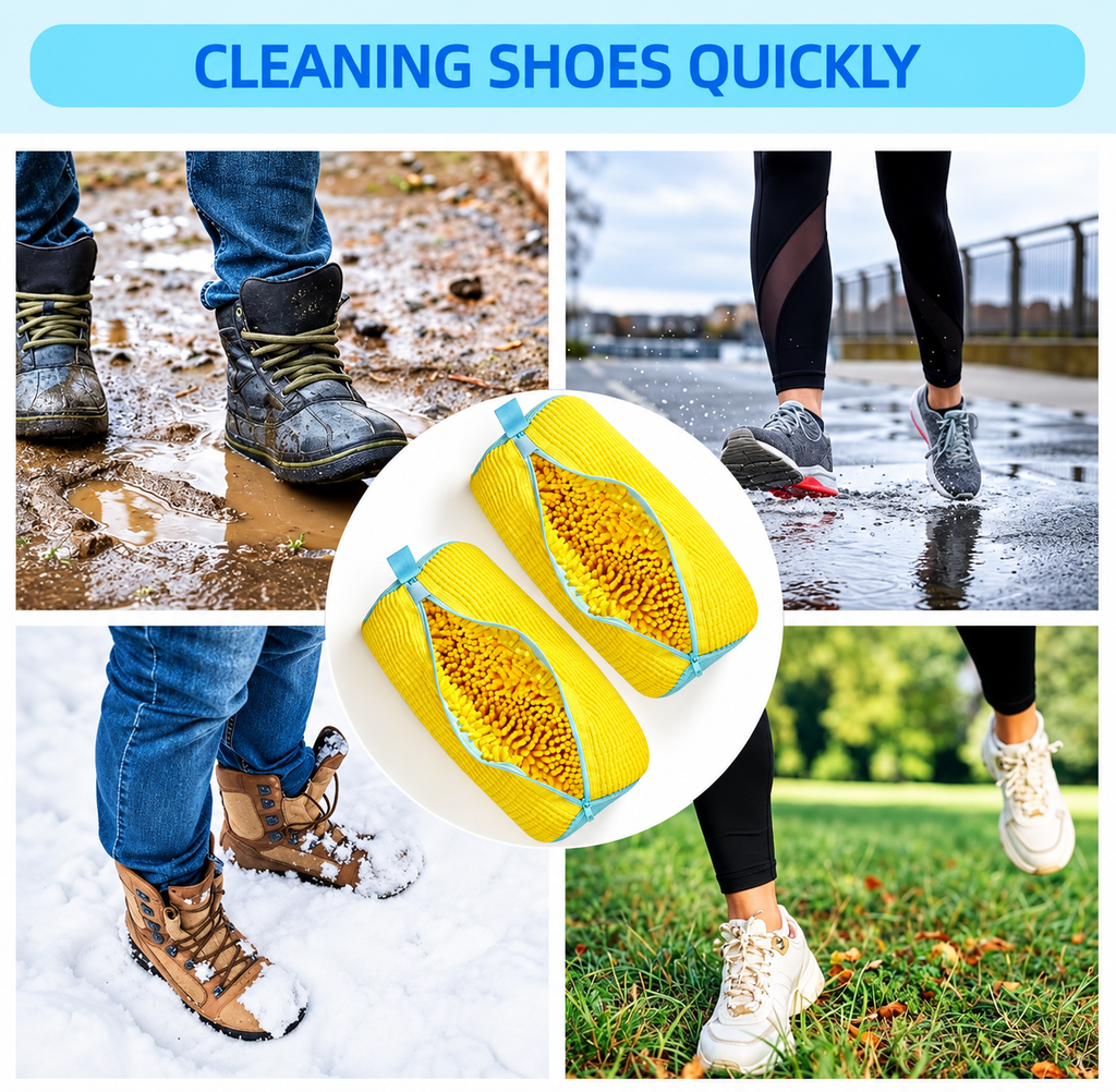 Reusable Shoe Wash Bag for Machine Washing
