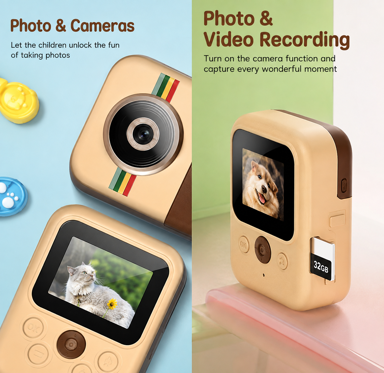 Mini Children's Printing Camera ©