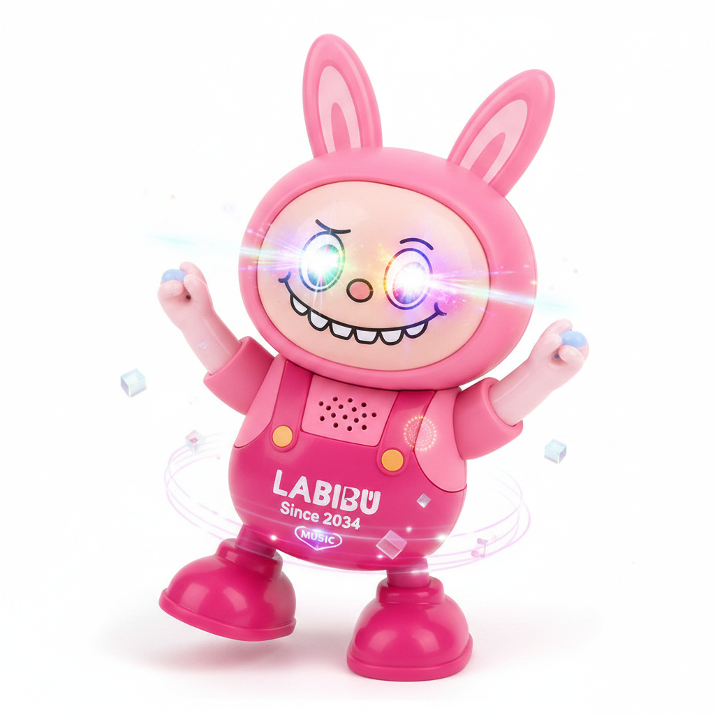 Labubu Dancing Toy close-up detail shot