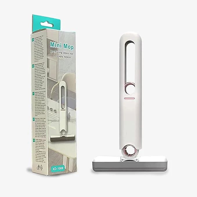 Portable Self-Squeezing Mini Mop